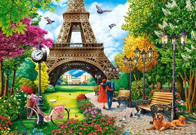 Puzzle 1000 Piese Primăvara la Paris