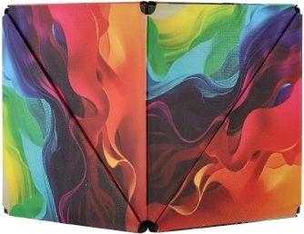 Cubul puzzle magnetic curcubeu
