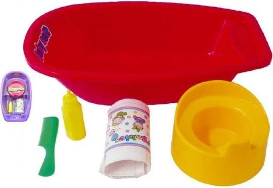 Set pentru baie păpuși pentru copii