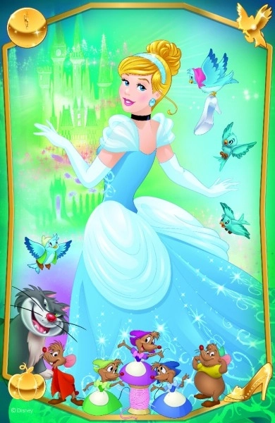 Puzzle mini Prințesele Disney