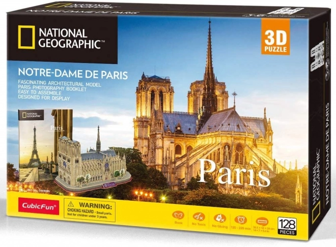 Puzzle 3D Notre Dame National Geographic