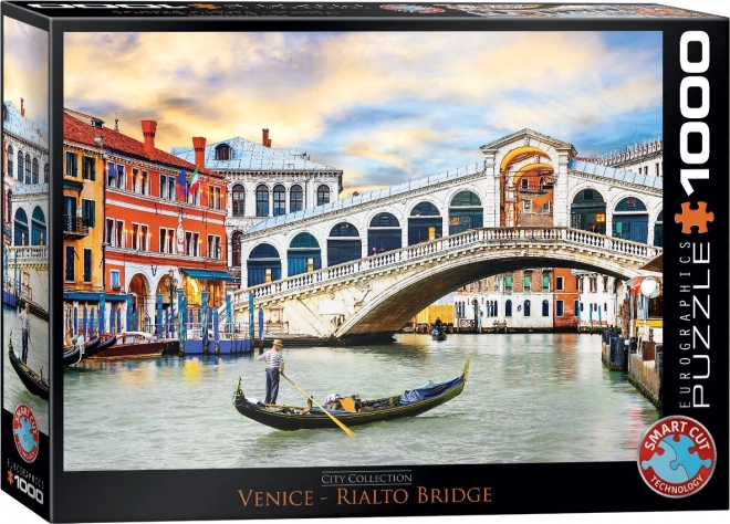 Puzzle Eurographics Podul Rialto, Veneția 1000 piese