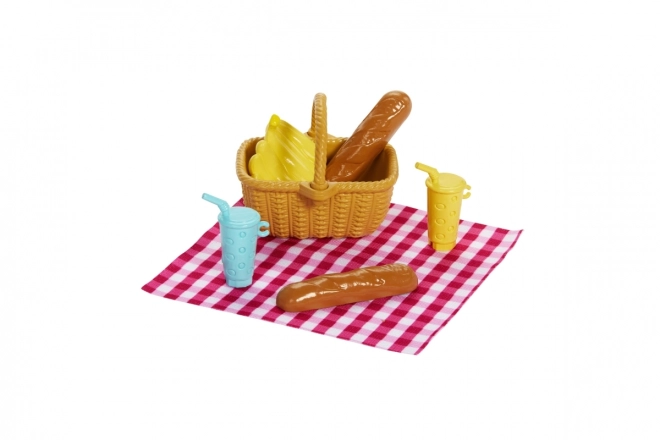 Păpuși Barbie și Chelsea la picnic