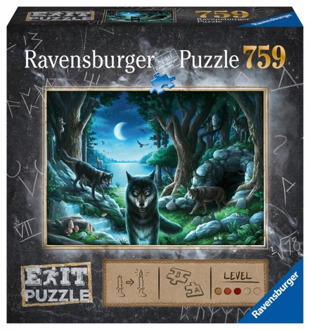 Puzzle Escape: Lupul 759 piese