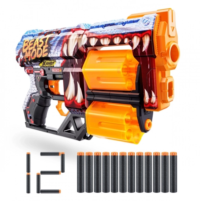 Lansator Skins Dread X-Shot (12 săgeți) model Beast