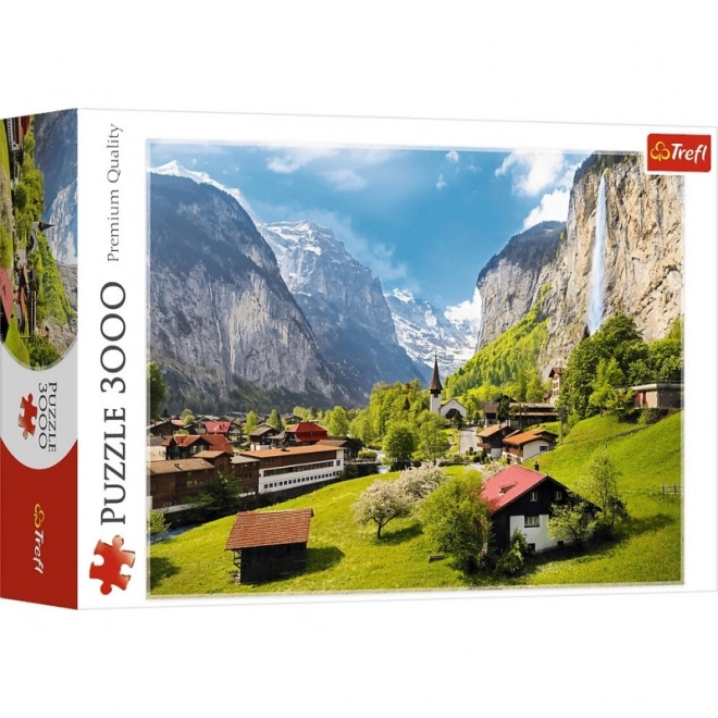 Puzzle Lauterbrunnen Elveția 3000 de piese