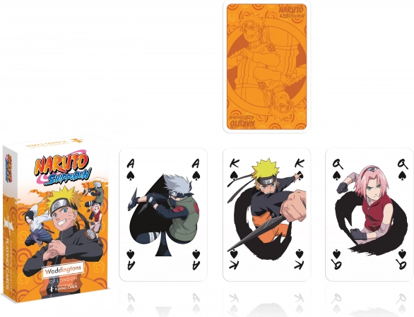 Carti de joc Naruto Waddingtons