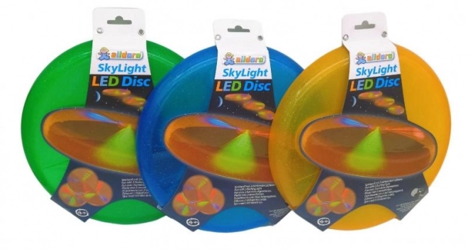 Disc zburător cu LED