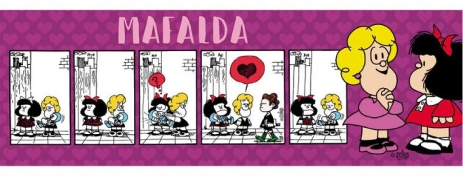 Puzzle panoramic Mafalda 1000 piese