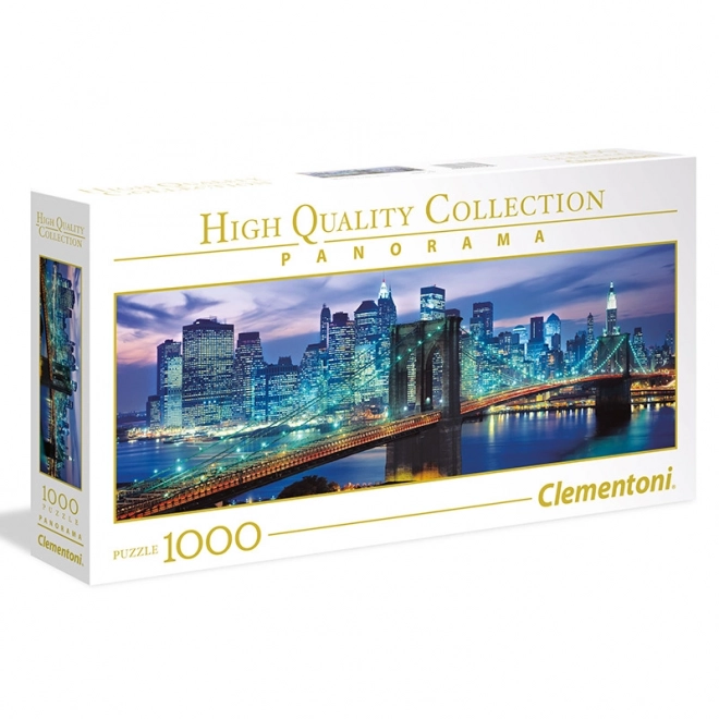 Puzzle panoramic Brooklyn Bridge New York 1000 piese