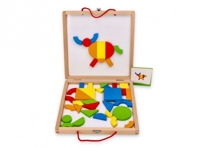 Puzzle magnetică pentru copii