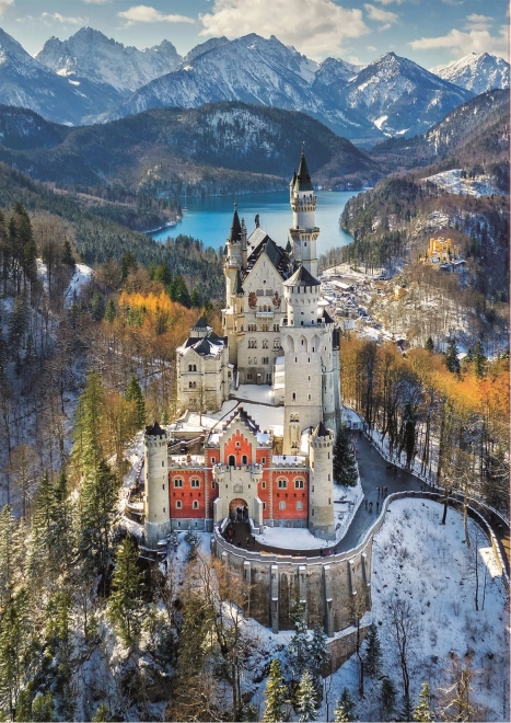 Educa puzzle Castelul Neuschwanstein din aer 1000 piese