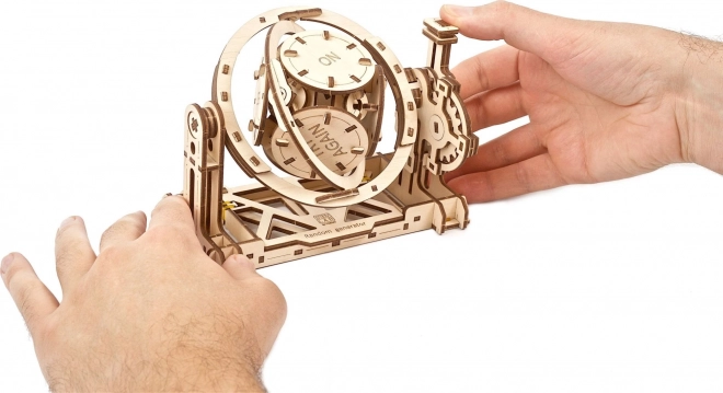 generator aleatoriu STEM 3D din lemn Ugears