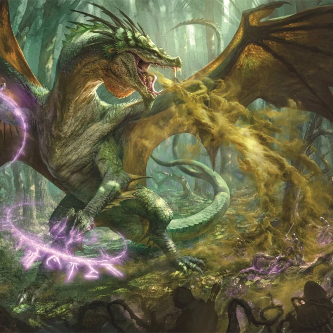 Puzzle Clementoni: Dragonii Dungeons & Dragons 1000 de piese
