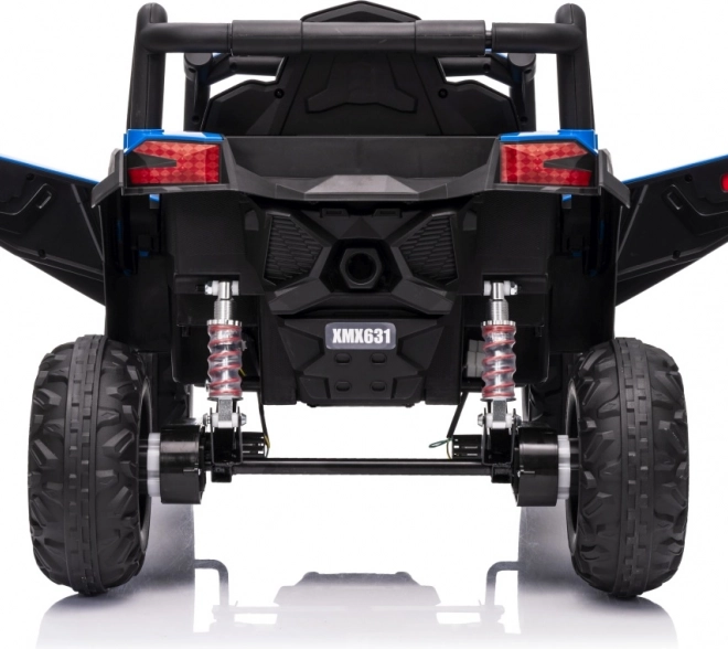 Vehicul electric pentru copii Buggy Madman UTV-MX albastru