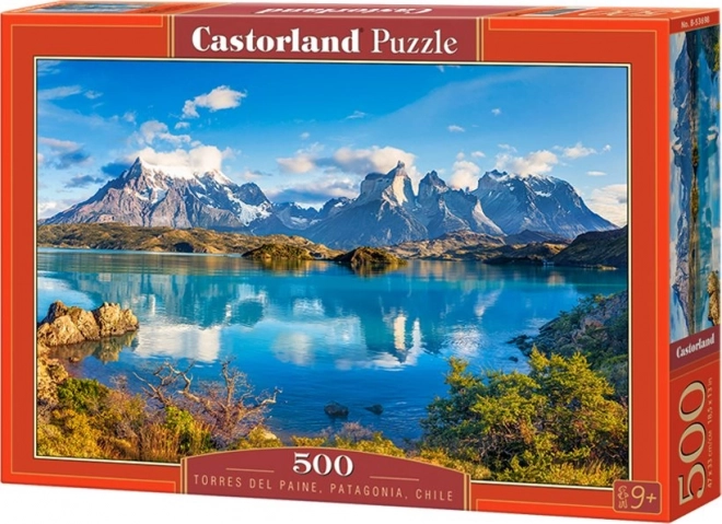 Puzzle Torres Del Paine din Patagonie, Chile 500 piese