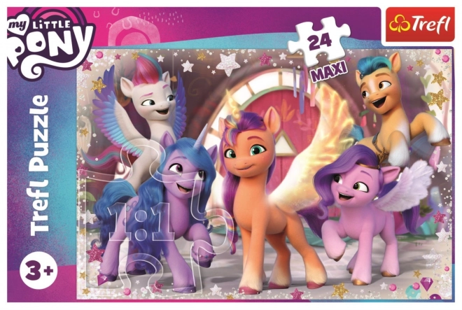 Puzzle Maxi 24 piese My Little Pony: Poneii Veseli