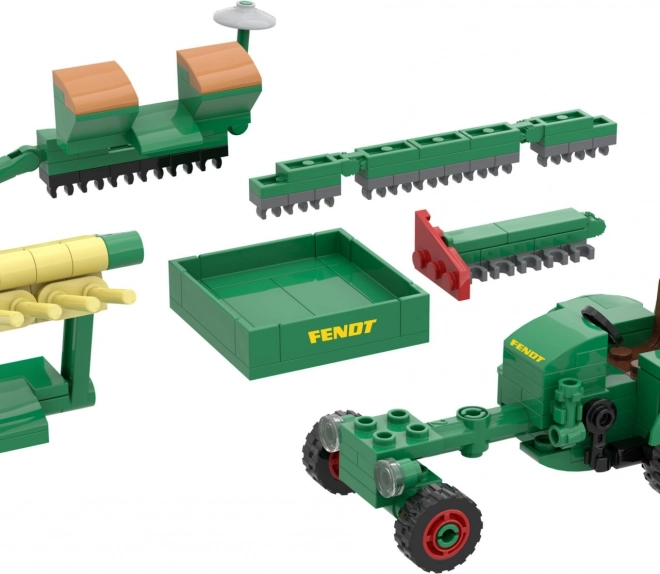 Brixies Plus - Tractor istoric Fendt GT cu accesorii 1:32