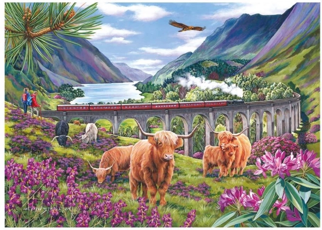 Puzzle Doamnele din Glenfinan 1000 de piese