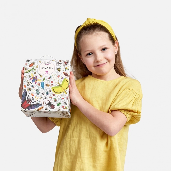 Puzzle Puzzlove insecte 200 piese