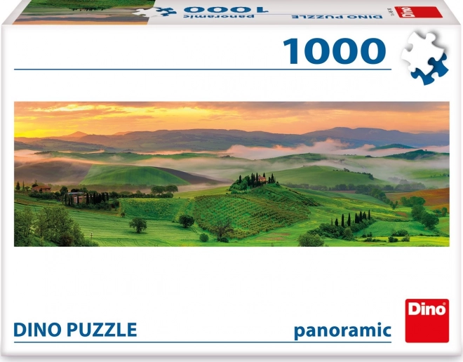 Puzzle panoramic Val d'Orcia, Toscana, 1000 piese