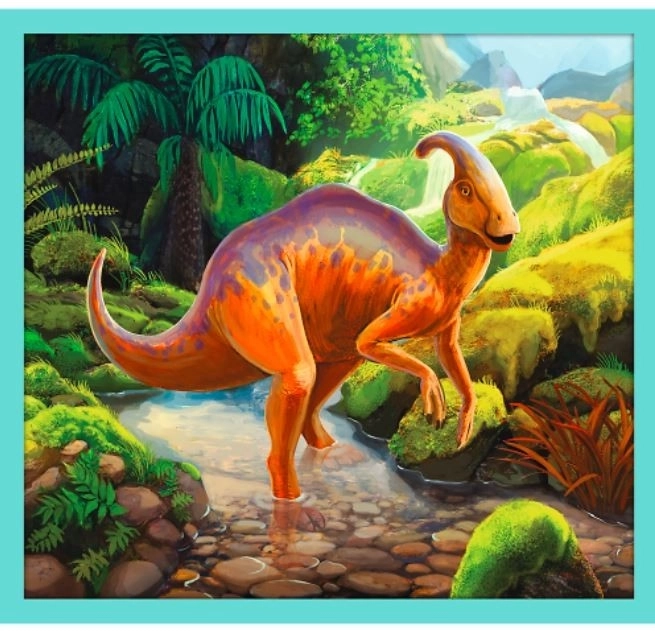 Puzzle În Lumea Dinozaurilor 10in1