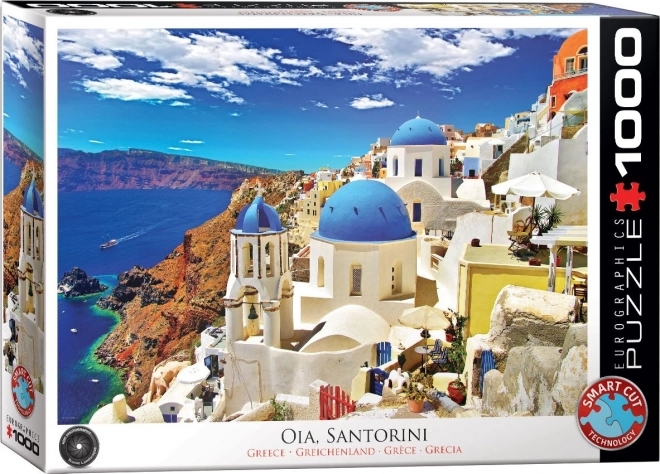 Puzzle Oia, Santorini, Grecia 1000 piese