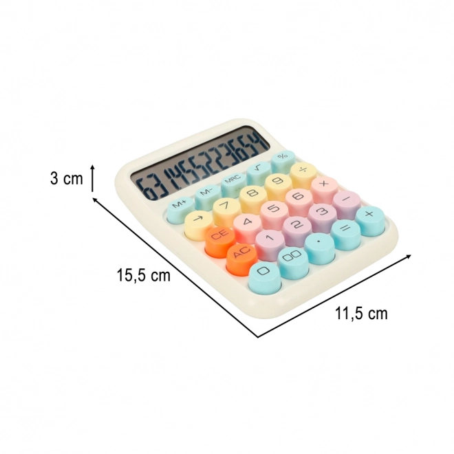 Calculator de birou cu butoane rotunde