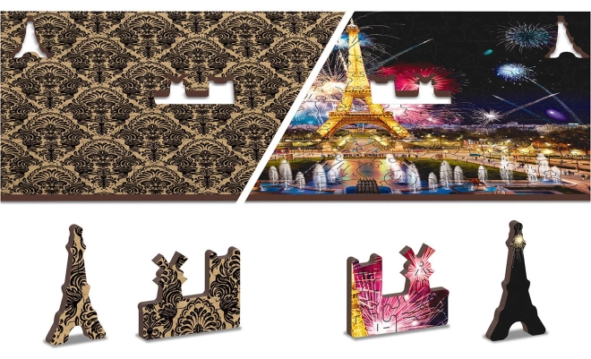 Puzzle față-verso 2‑în‑1 pentru distracție dublă