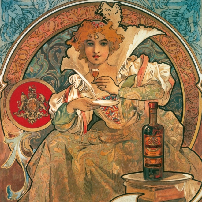 Calendar de notițe Alfons Mucha 2026