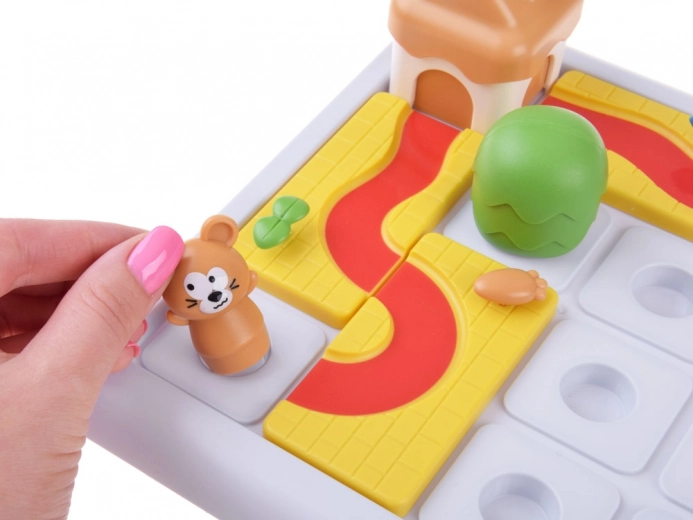 Două trasee separate pentru șoarece și pisică