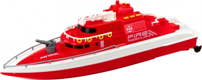 Vapor cu motor de salvare teleghidat roșu 1:28