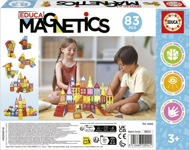Stavebnice magnetică magnetics de la Educa
