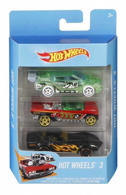 Set 3 mașinuțe Angličák Hot Wheels