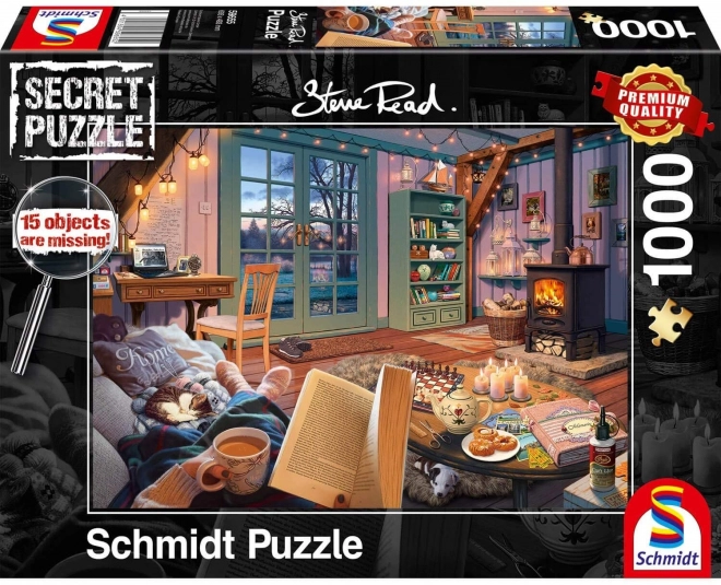 Puzzle Schmidt Secret V în casa de vacanță - 1000 piese