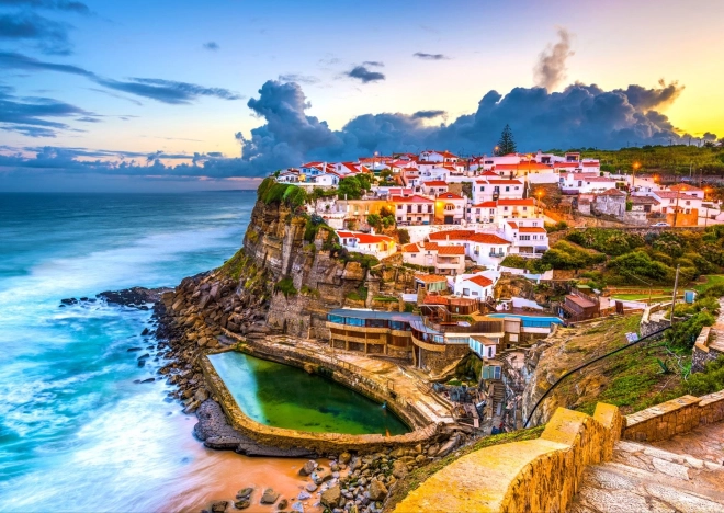 Puzzle Azenhas do Mar Portugalia 1000 de piese