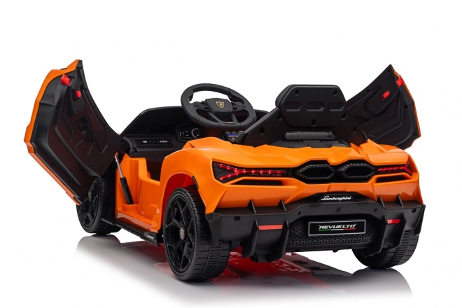 Mașină electrică pentru copii Lamborghini Revuelto portocalie