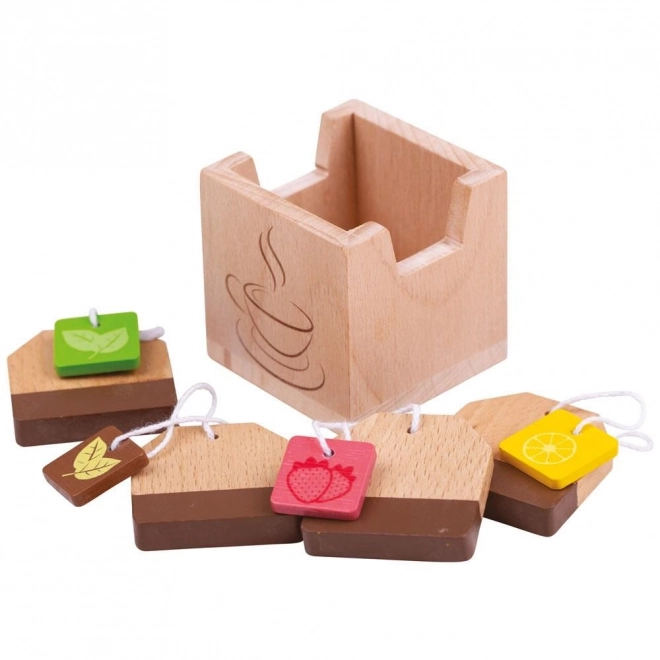 Set pliculețe de ceai Bigjigs Toys