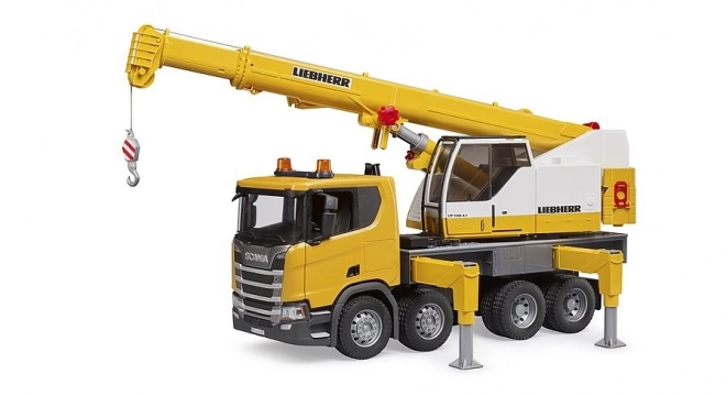 Camion Scania cu Macara Liebherr