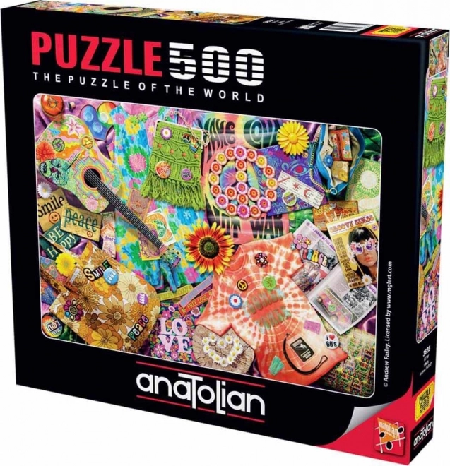 Puzzle Anatolian anii '60 - 500 piese