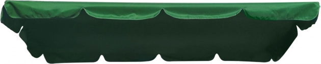 Copertină verde pentru leagăn de grădină