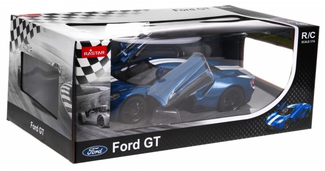 Mașina teleghidată Ford GT 1:14 albastră