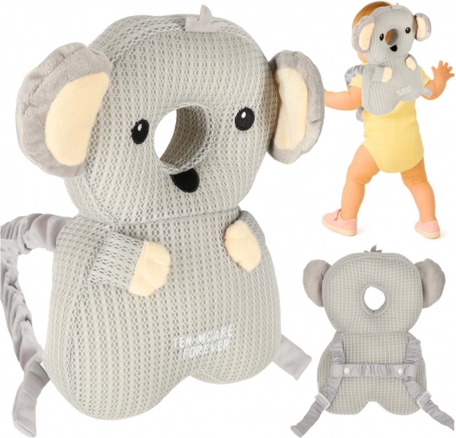 Perna de protecție pentru cap pentru copii, în formă de koala