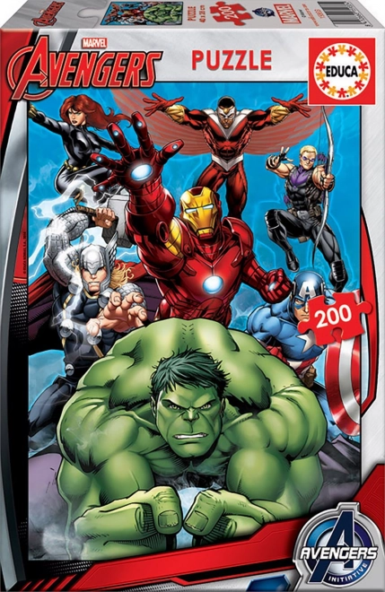 Puzzle Avengers - Sjednocirea 200 piese