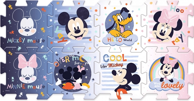 Puzzle spumă Mickey Mouse pentru copii