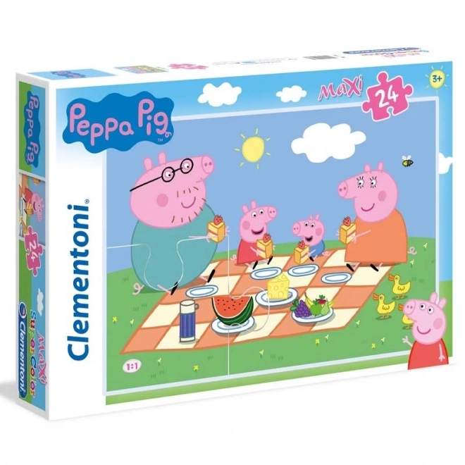 Puzzle Clementoni Peppa Pig MAXI 24 piese