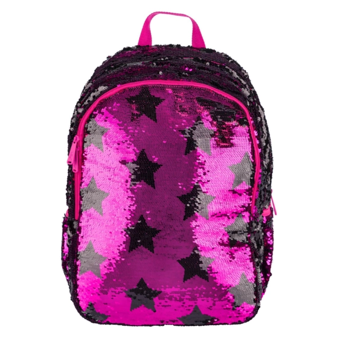 Design vibrant cu paiete