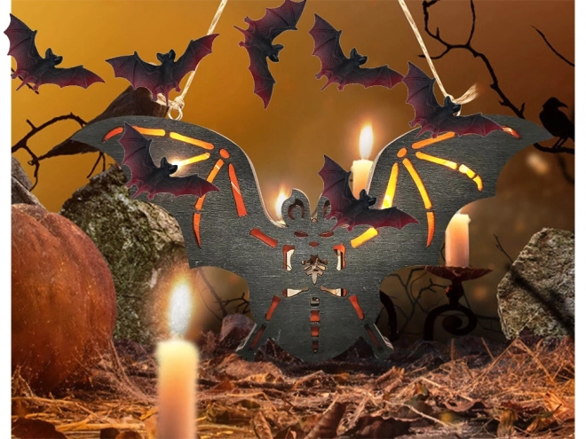 Decoratiuni de Halloween set de lilieci 4 bucăți