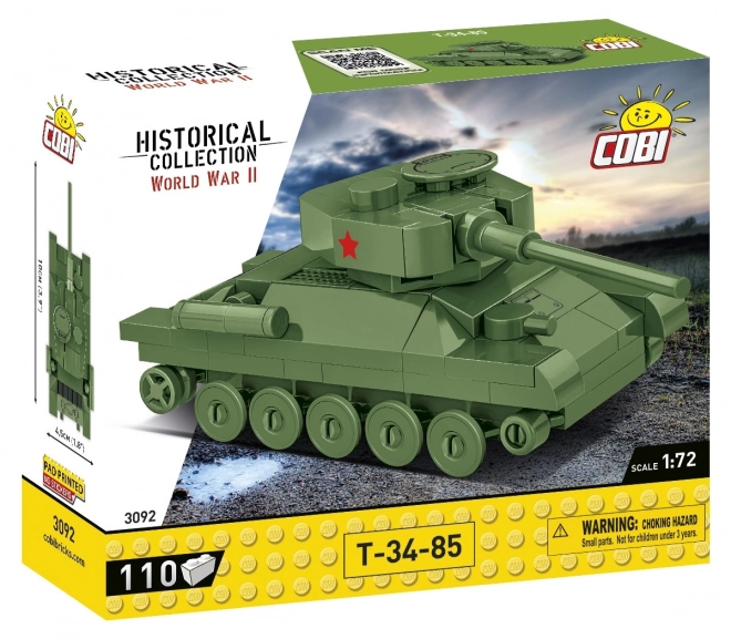 tanc T-34/85 la scară 1:72 Cobi