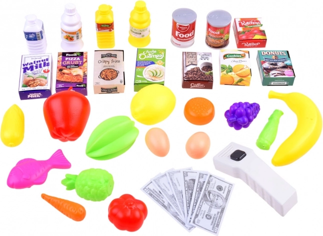 Set bogat de alimente și accesorii